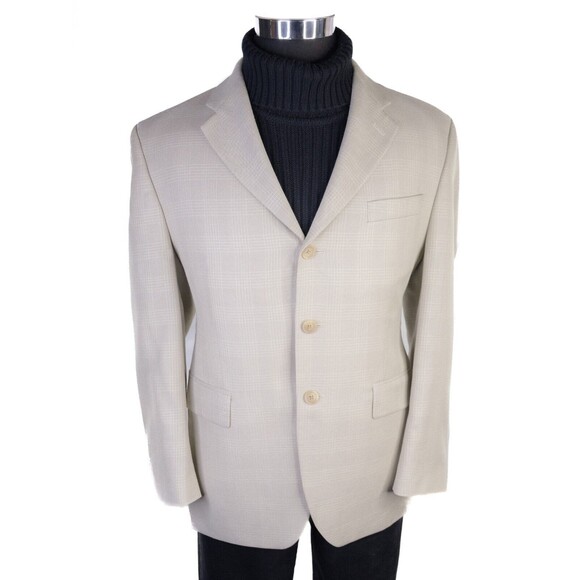 Lauren Ralph Lauren wool/Silk Blazer 42s Three Button Sport Coat Jacket Canada - Picture 2 of 15